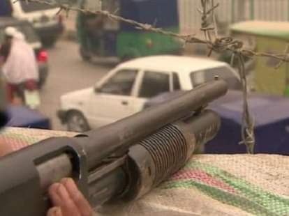 teachers have to have gun in schools in pakistan.