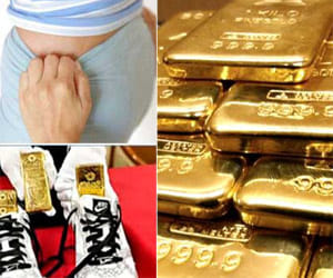 Woman held for gold smuggling in undergarments