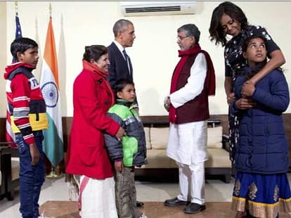 What's Vishal obama connection?