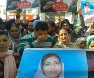 amandeep murder: shameful rally against BJP president