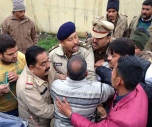 bjp leader fight in bajpur.