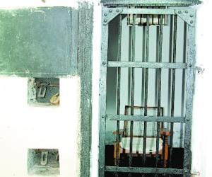 lala lajpatrai kept in dharamshala jail.
