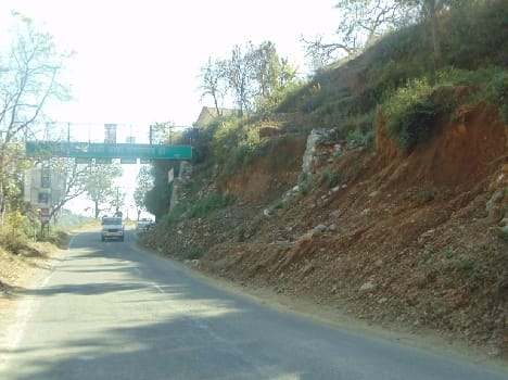 Roadside piling