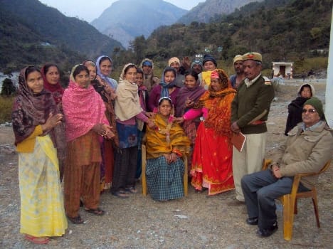 Women came forward to save the forest