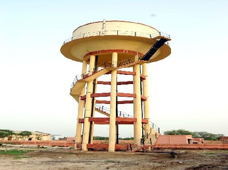 Water tank set to 19 in four blocks