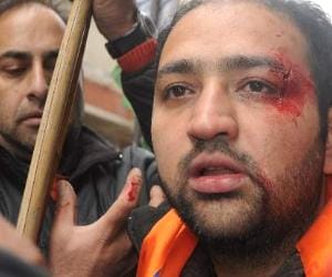 bjp office roit: police submit inquiry report.