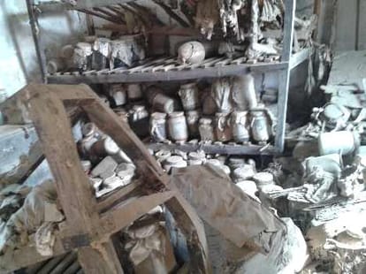 why human skeleton found in bahraich and unnao