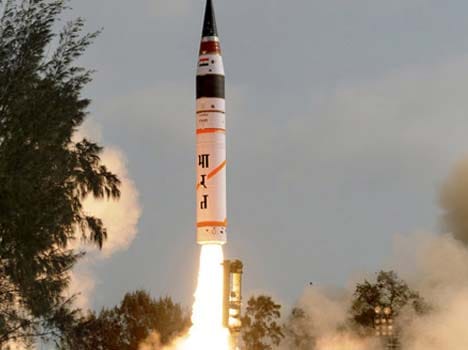 The successful test of Agni-5