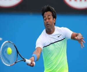 leander paes out from chennai open