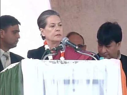 BJP's strategy failed to master stroke of Sonia Gandhi