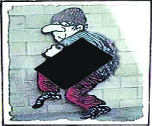 Three shops theft