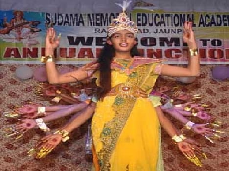 Anniversary Song and dance presented by children