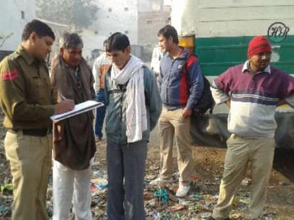 brutal murder of child girl, head isolated from body