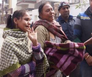Husband in Jail, One Month Son Dead due to Winter