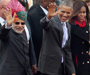 some points of obama india visit