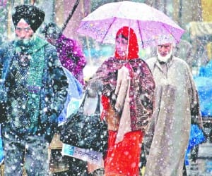 bad weather expected in J&K from 16 feb to 18 feb
