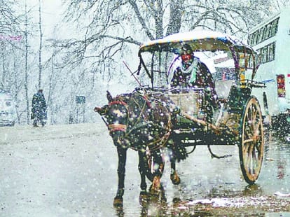 Kashmir Valley reels under sub zero temperature