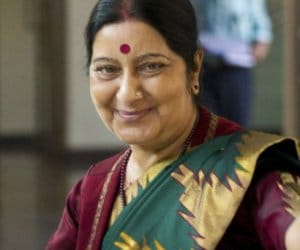 sushma swaraj talk about green bonus.