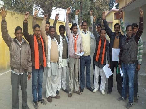 tol tax ki vasuli ke khilaf pradershan