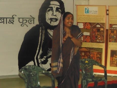 "I puffed Savitribai see" the viewer feeling overwhelmed