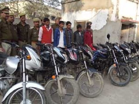 Vehicle thieves busted
