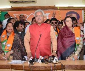 jugul kishore and fatehbahadur family members joins bjp.