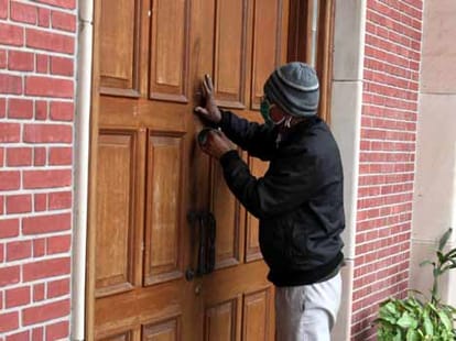 church was again attacked in Delhi