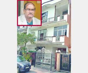 PCS officer on remand for investigation in noida.