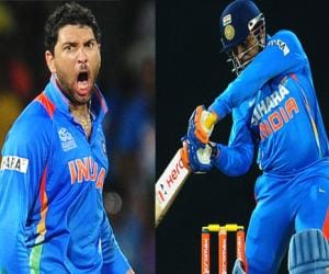 yuvraj singh and virender sehwag may be in for world cup 2015