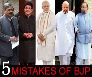 BJP should take a lesson from these five mistakes.