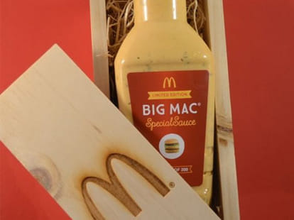 McD special sauce bottle for sale on ebay