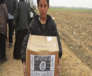 UN Food Aid moving ahead with ISIS-Logo