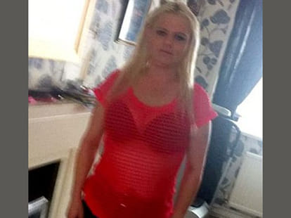 woman went on a night out wearing just bra and knickers