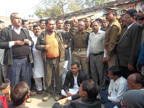 BJP blockade to CMS 