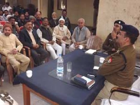 Police said the emphasis on harmony