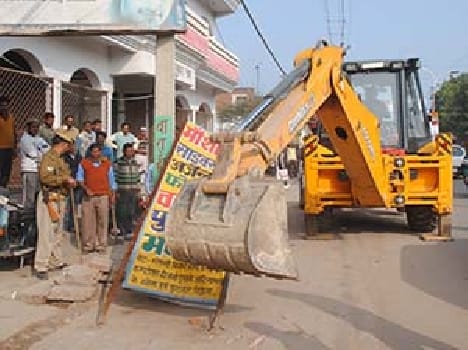 Then go to encroach JCB