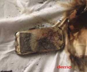 youth died in mobile battery blast.