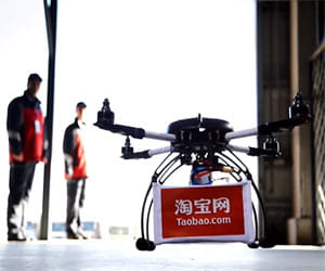 A4 drone will look in China market