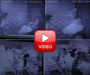 robbery in electronic showroom in rewari, CCTV footage