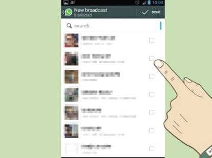 What's App message extended the threat of swine flu