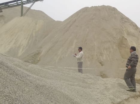 Stone crushers Bazpur raided