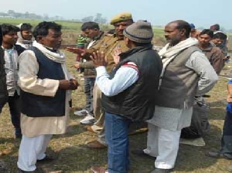 Ambedkar statue damaged by miscreants