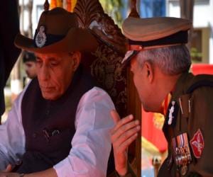 rajnath singh in convocation parade of ssb academy