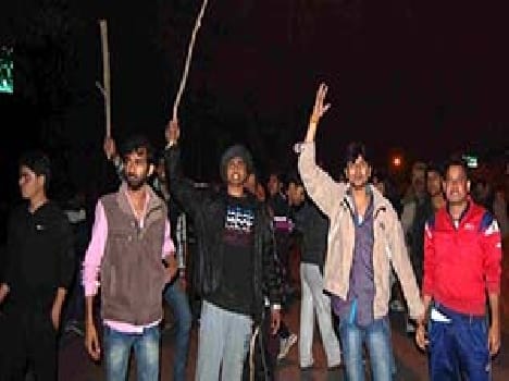 Ambedkar hostel superintendent been bombed house