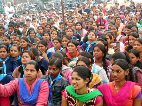 programme in NSS camp 