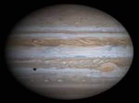 Between Jupiter and the sun, the earth underwent