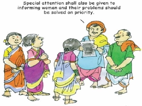 The rest of holding 1.36 million of MANREGA, jobcard holder demanding gram pradhans