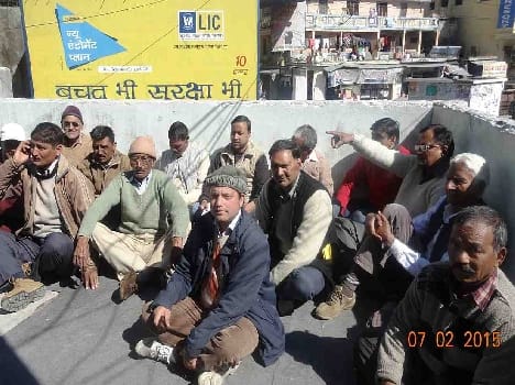 Agatation against inchroment, at Dwarahat