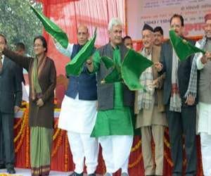 green signal to new kathgodam train.