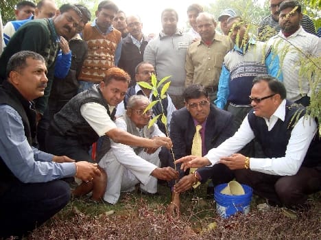 Tarumitra institution distributed Free plants 